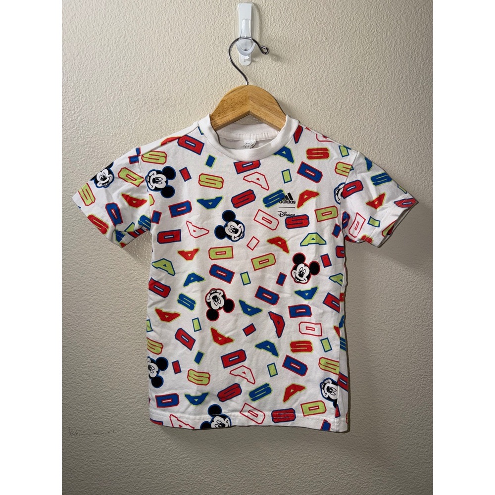 Boys Adidas Mickey Mouse Shirt Size 5T